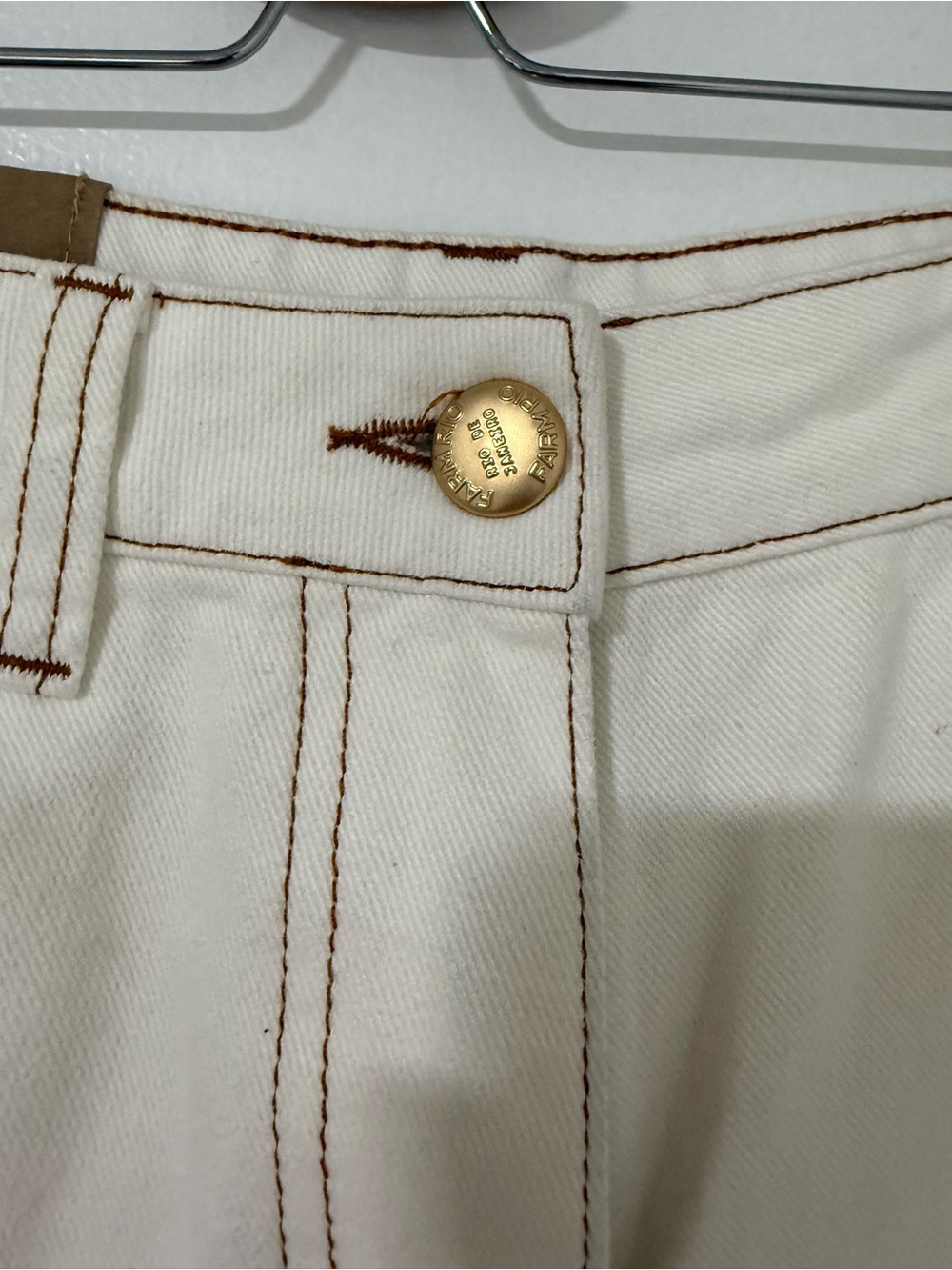 Farm Rio embroidered high rise shorts - Picture 3 of 6